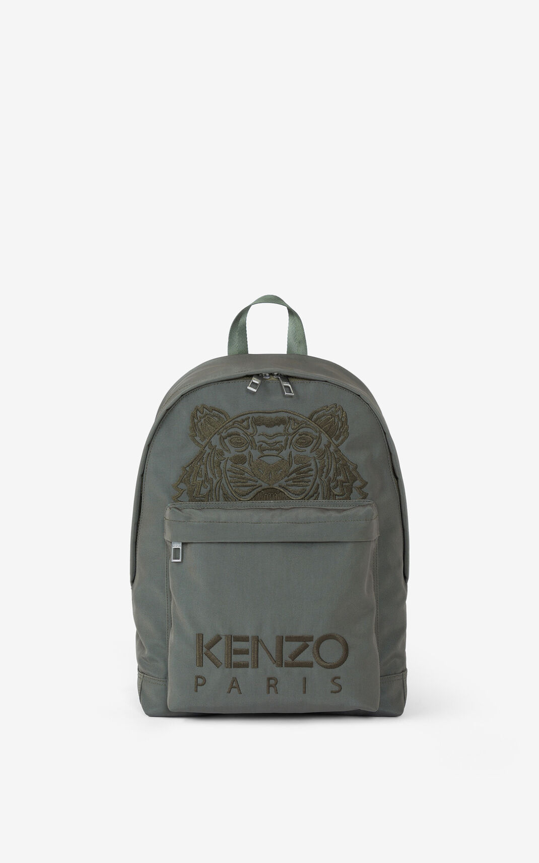 Mochila Kenzo Lona Kampus Tiger Hombre Gris Claro KAT983051